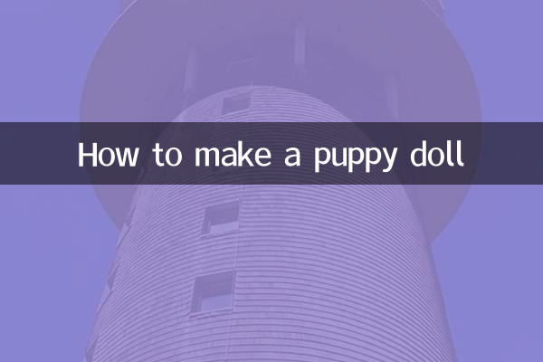 Como fazer uma boneca cachorrinha