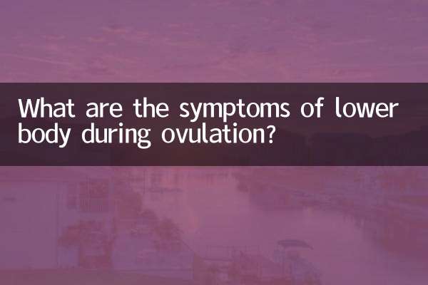 排卵期下体有什么症状