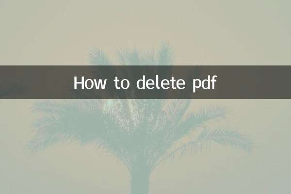 Como excluir pdf