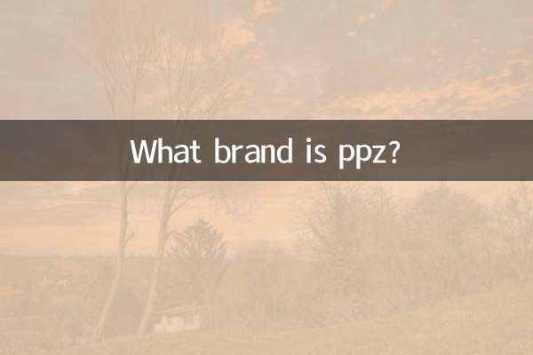 De quelle marque est ppz ?