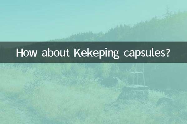 Et les gélules Kekeping ?