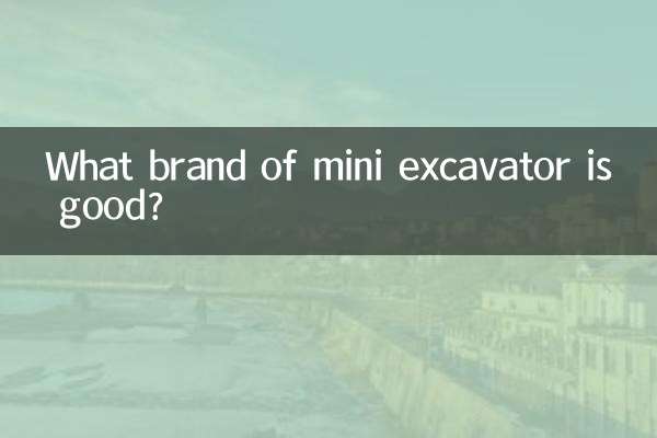 Quale marca di mini escavatore è buona?