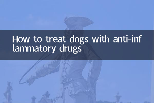 Cómo tratar a los perros con antiinflamatorios