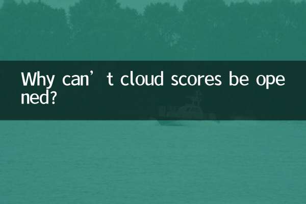 为什么云成绩打不开