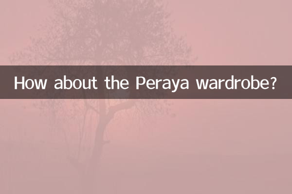 Che ne dici del guardaroba Peraya?