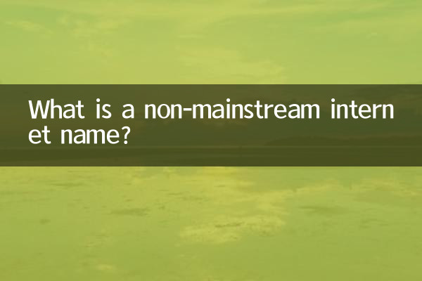 Что такое непопулярное интернет-имя?