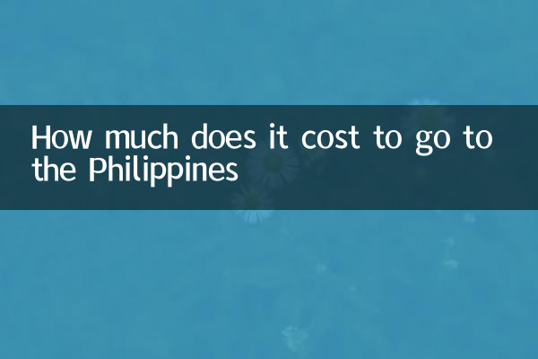 Combien ça coûte d'aller aux Philippines