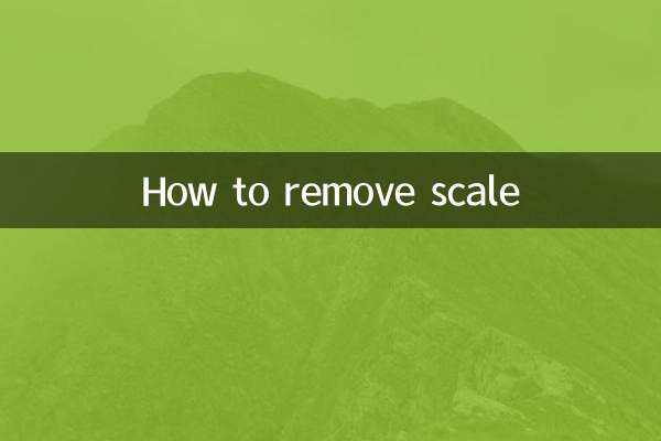 Come rimuovere il calcare