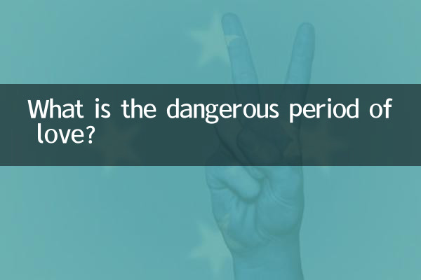Чем опасен период любви?