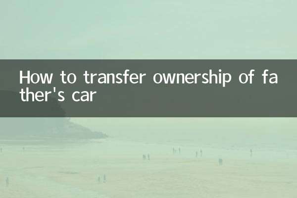 पिता की कार का स्वामित्व कैसे हस्तांतरित करें?