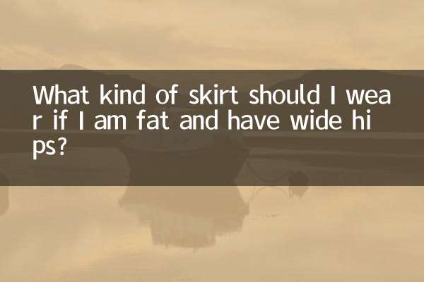 ¿Qué tipo de falda debo usar si soy gorda y tengo caderas anchas?