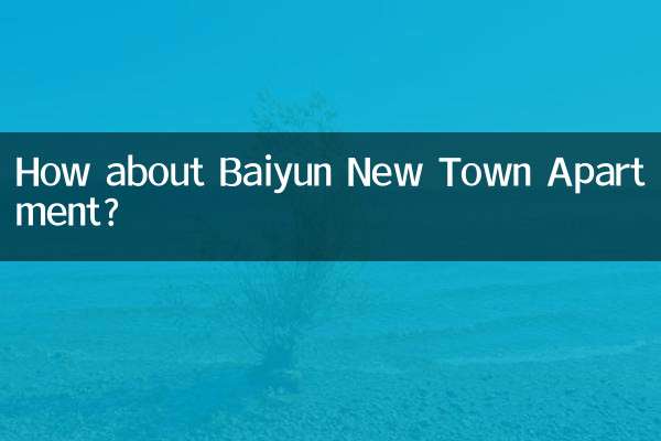 Que tal o Apartamento Baiyun New Town?