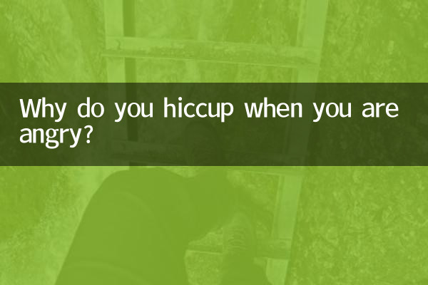 Warum hast du Schluckauf, wenn du wütend bist?
