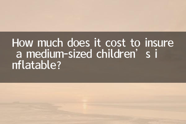 هزینه بیمه بادی کودکان سایز متوسط چقدر است؟