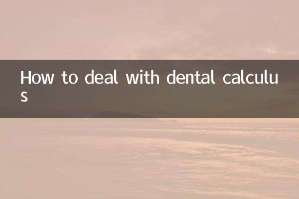 Cómo lidiar con el cálculo dental