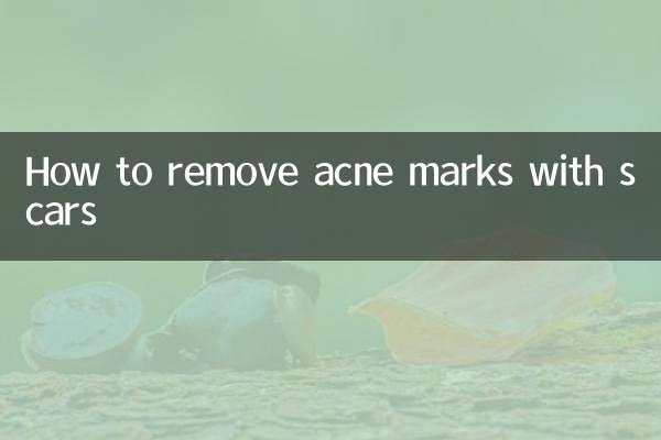 Come rimuovere i segni dell'acne con cicatrici