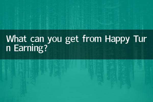 হ্যাপি টার্ন আর্নিং থেকে আপনি কি পেতে পারেন?