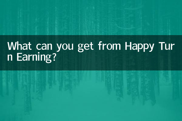 হ্যাপি টার্ন আর্নিং থেকে আপনি কি পেতে পারেন?