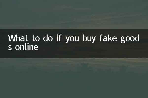 Que faire si vous achetez des produits contrefaits en ligne