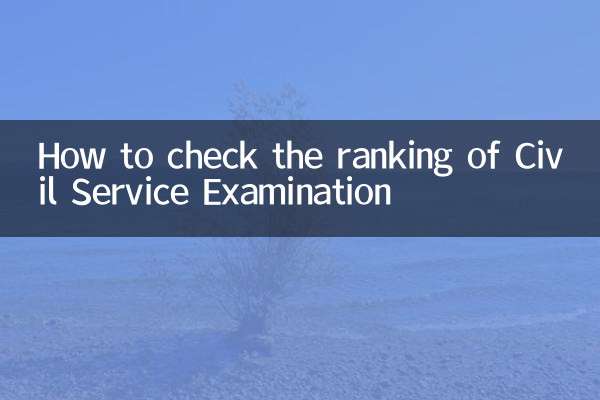 كيفية التحقق من ترتيب امتحان الخدمة المدنية