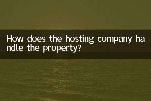 Wie geht das Hosting-Unternehmen mit der Immobilie um?