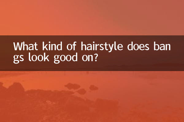 Em que tipo de penteado a franja fica bem?