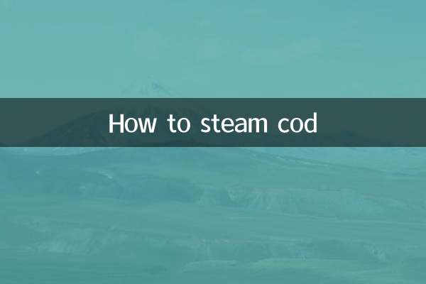 Como cozinhar bacalhau no vapor