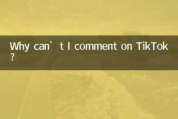 Warum kann ich auf TikTok nicht kommentieren?