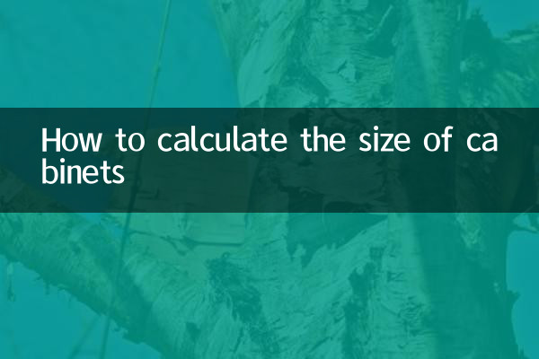 Как рассчитать размеры шкафов