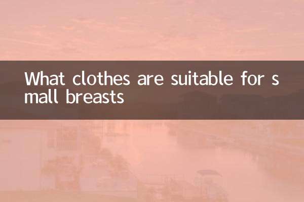 What clothes are suitable for small breasts