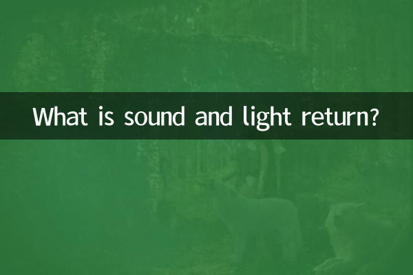 بازگشت صدا و نور چیست؟
