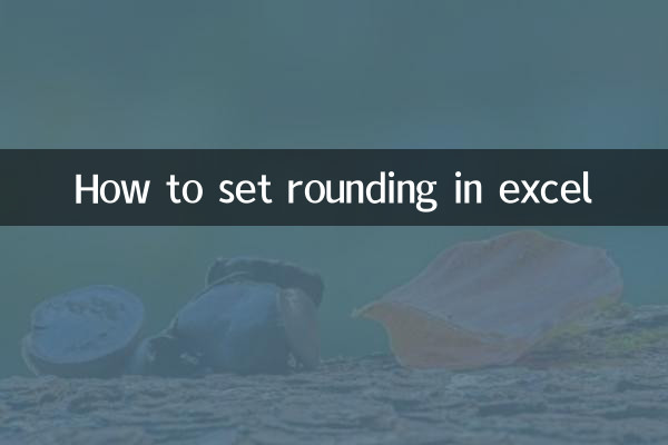 excel怎么设置四舍五入