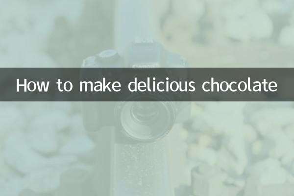How to make delicious chocolate