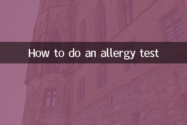Come fare un test allergologico