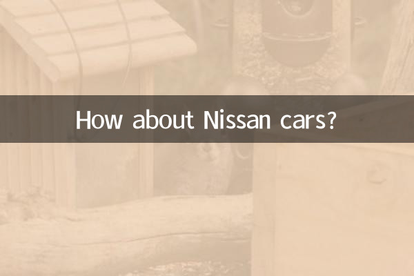 نسان کاروں کے بارے میں کیا خیال ہے؟