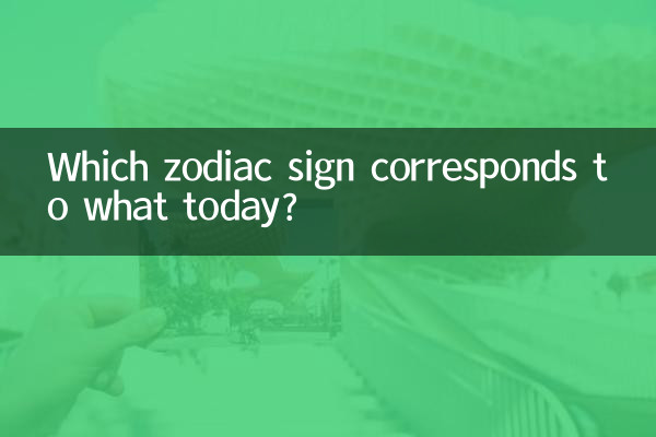 Quel signe du zodiaque correspond à quoi aujourd’hui ?