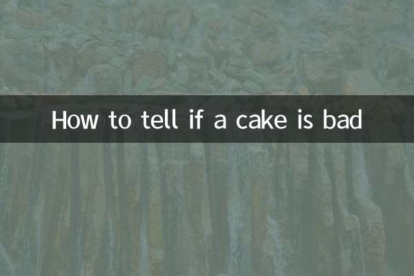 Comment savoir si un gâteau est mauvais