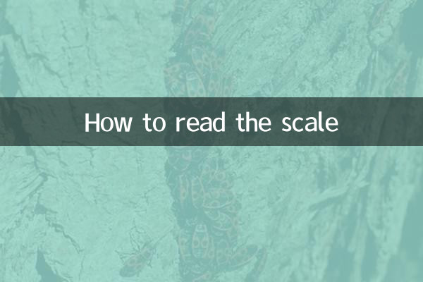 So lesen Sie die Skala ab