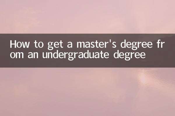 학사 학위에서 석사 학위를 취득하는 방법