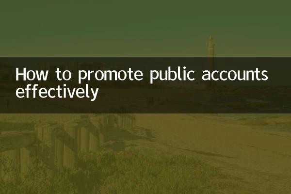 公眾號怎麼推廣效果好