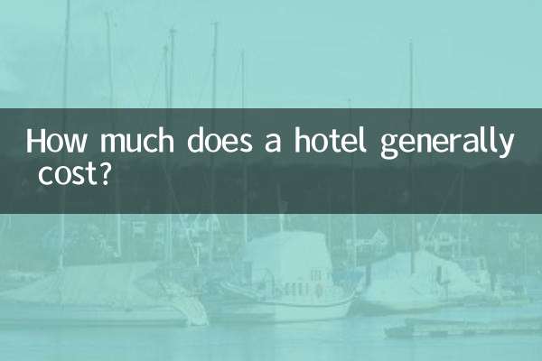 Combien coûte un hôtel en général ?