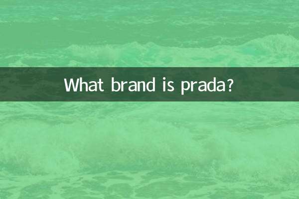 프라다는 어떤 브랜드인가요?