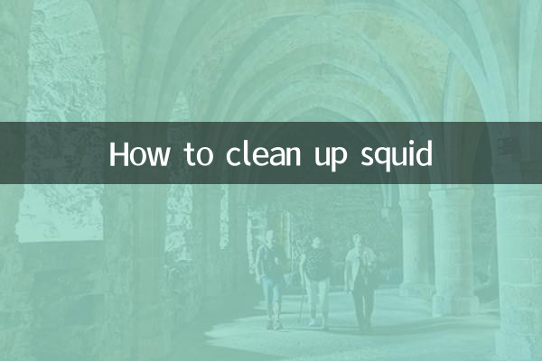 كيفية تنظيف الحبار