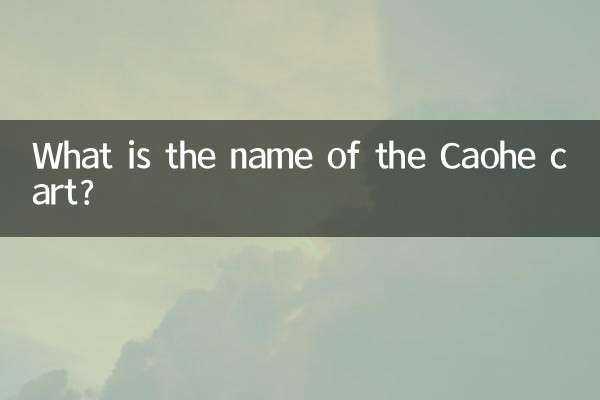 ¿Cómo se llama el carro Caohe?