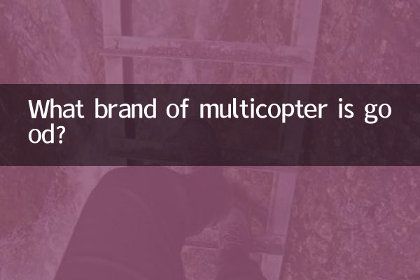 ¿Qué marca de multicóptero es buena?