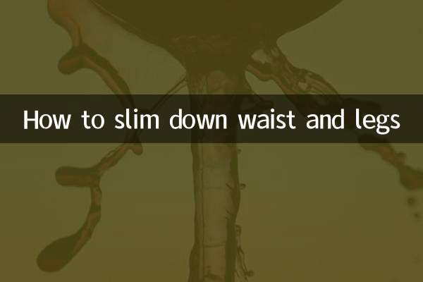 Wie man Taille und Beine schlanker macht
