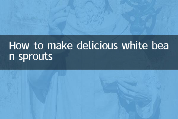 Come preparare deliziosi germogli di fagioli bianchi