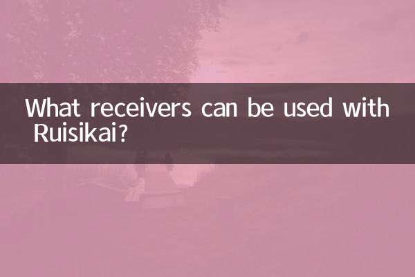 Ruisikai ではどのような受信機が使用できますか?