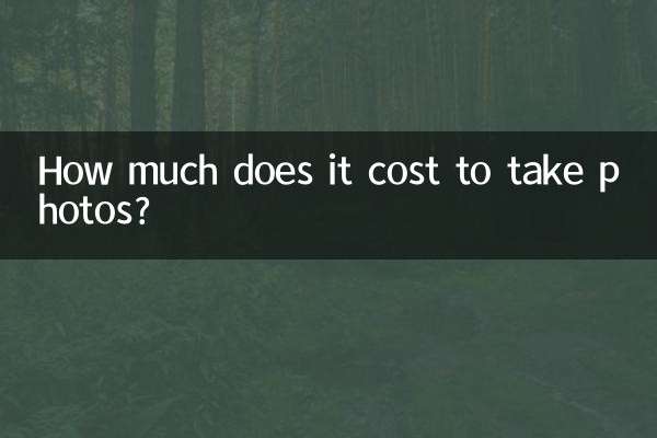 फ़ोटो लेने में कितना खर्च होता है?