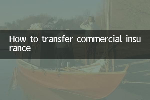 تجارتی انشورنس کی منتقلی کیسے کریں